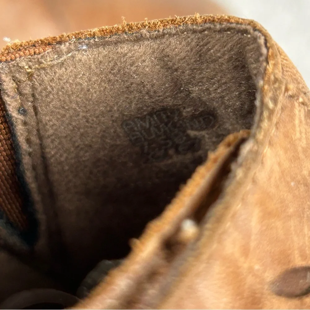 Earth Amity Loafers Womens 7.5 Brown Leather Comfort Flats‎ Shoes Adjust Strap